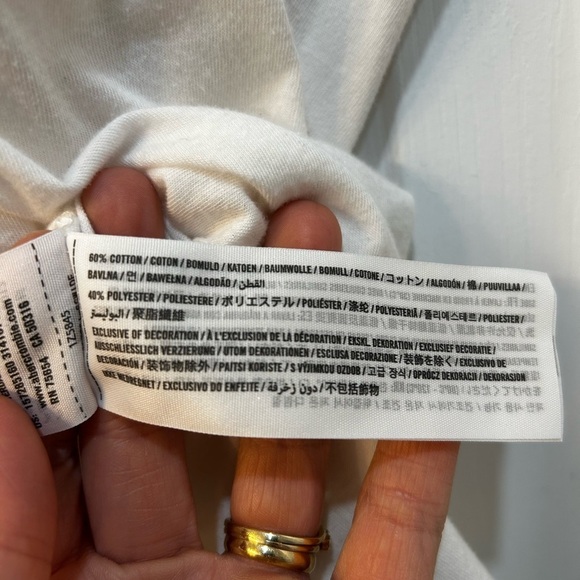 Abercrombie Fitch NYC Graphic Soft Tee Women Size L Cozy Y2K 90's Casual Comfort - Picture 7 of 8